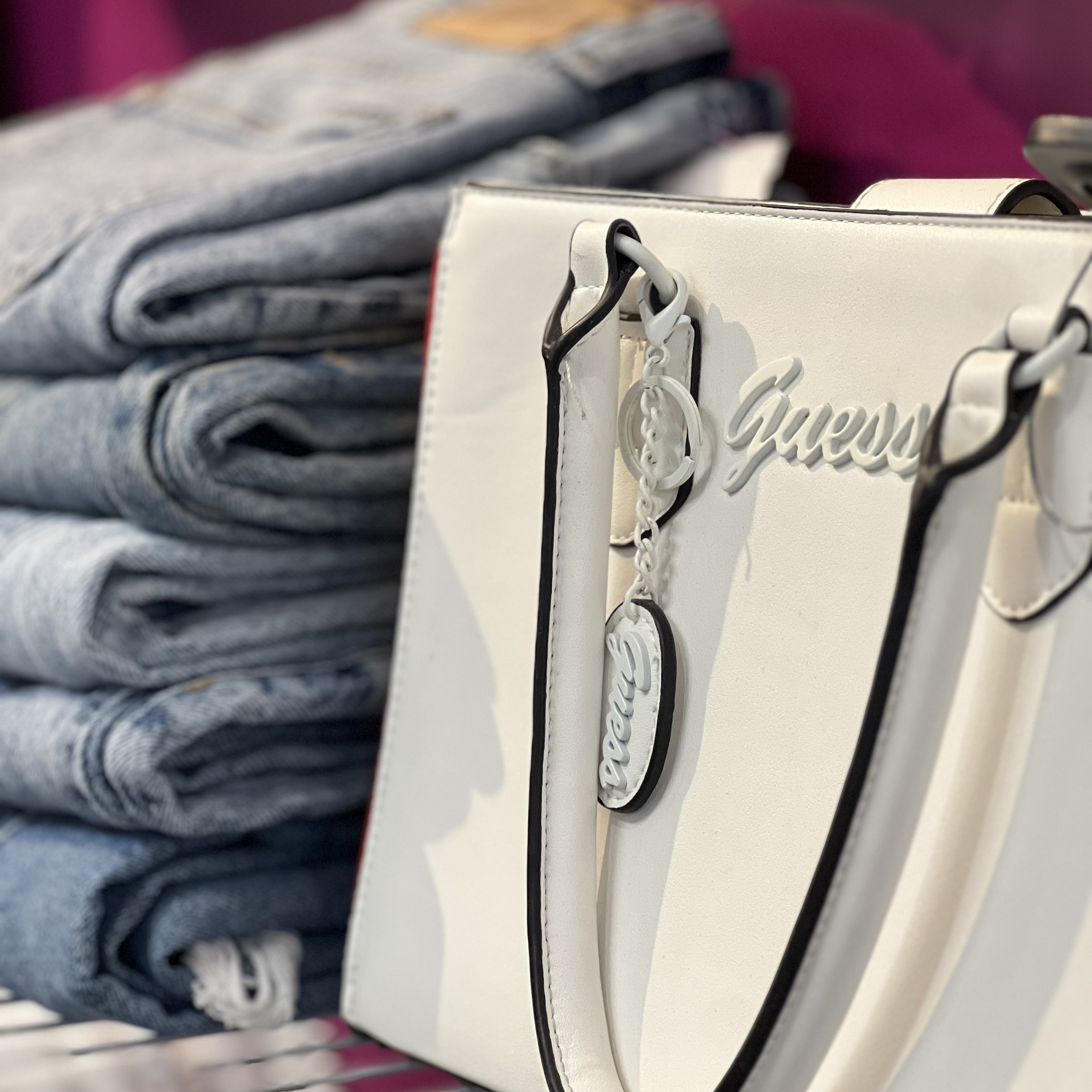 Jeans and Purse